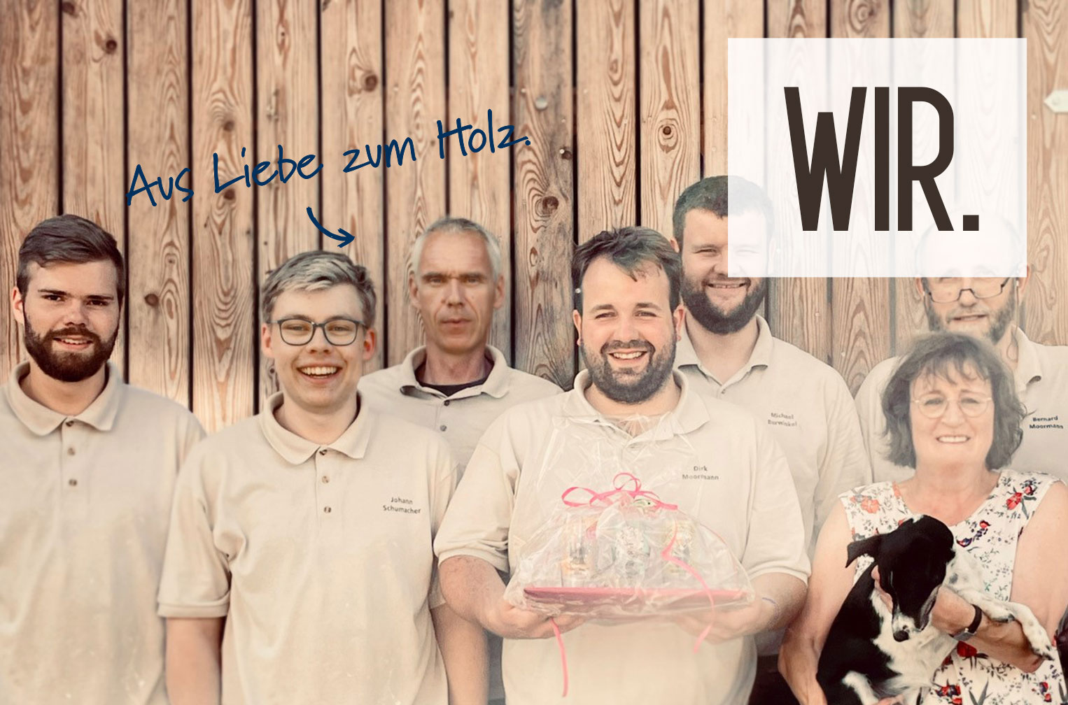 Das Team der Tischlerei Moormann